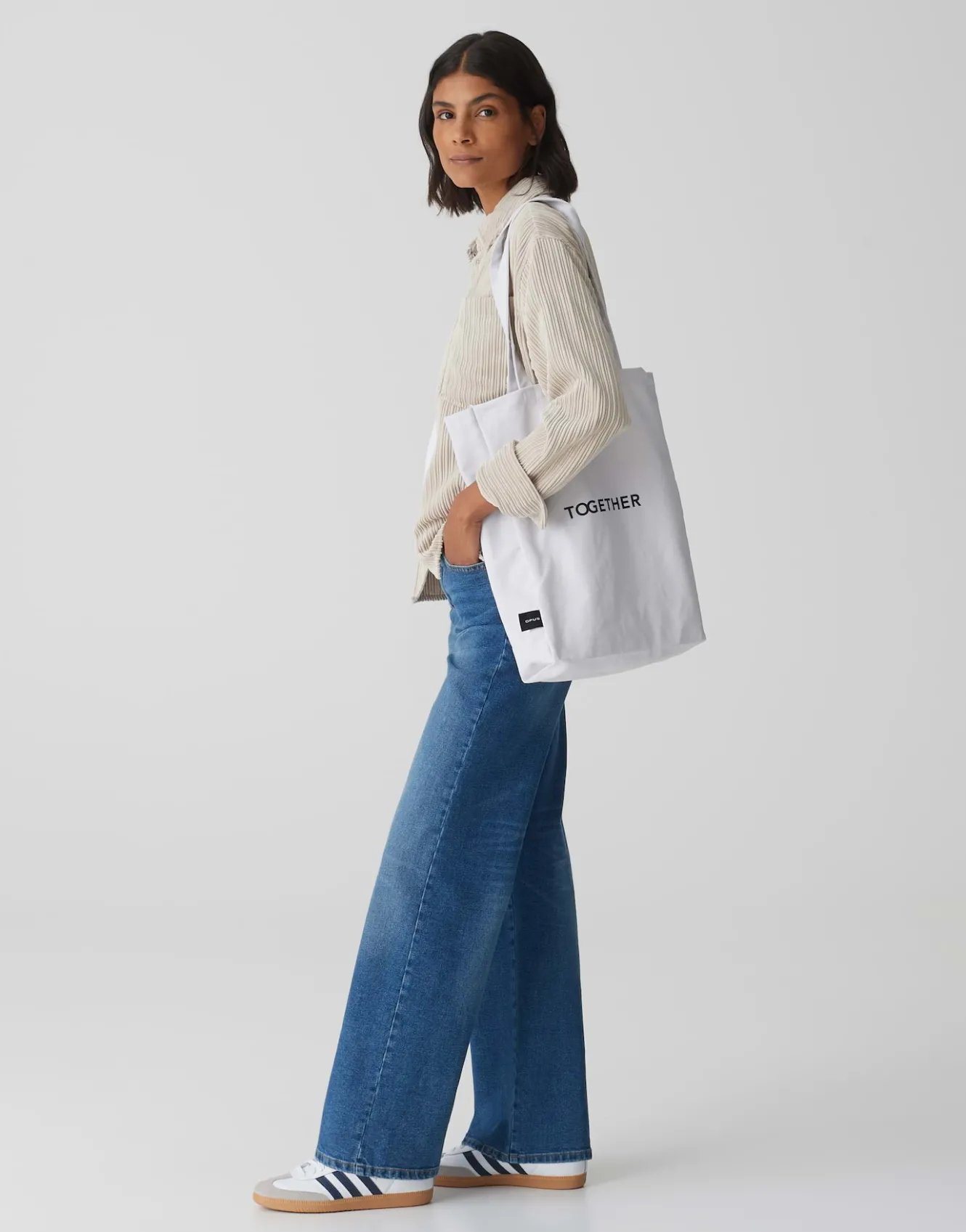 shopper_canvas_wei_online_bestellen_0.webp OPUS Shopper Canvas Weiß Online Bestellen^Damen Accessoires