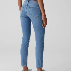 OPUS Skinny Jeans Elma Ocean Blue Blau Online Bestellen^Damen Jeans