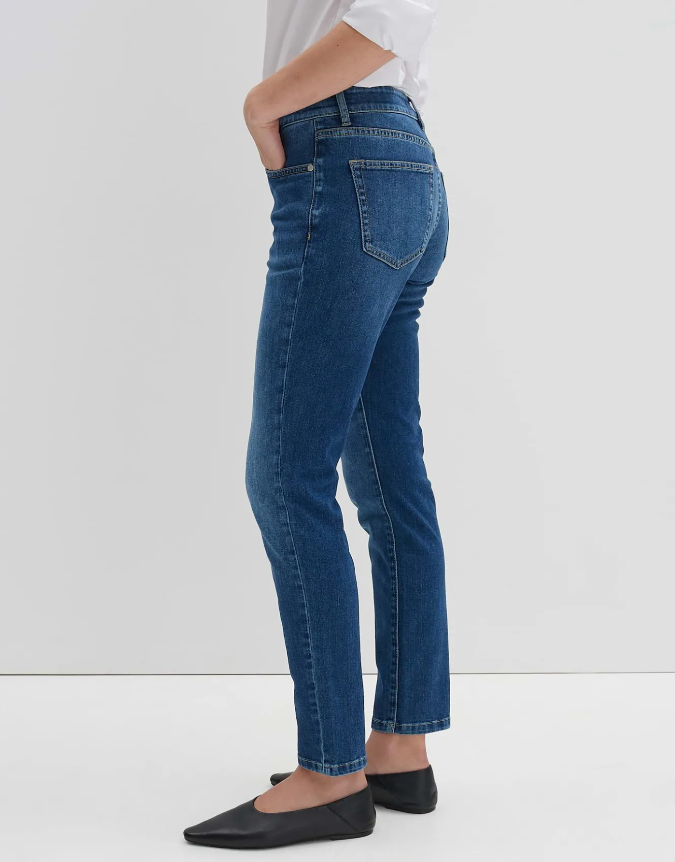 slim_jeans_catia_iconic_blau_online_bestellen_3.webp OPUS Slim Jeans Catia Iconic Blau Online Bestellen^Damen Jeans