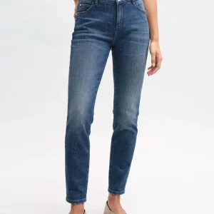 OPUS Slim Jeans Evita Blau Online Bestellen^Damen Jeans