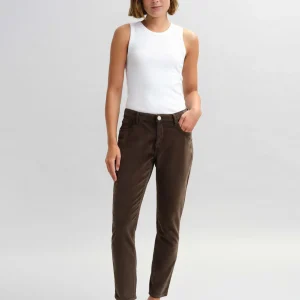 OPUS Slim Jeans Evita Glazed Braun Online Bestellen^Damen Jeans