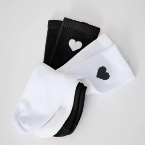 OPUS Socke Yennis Heart Schwarz Online Bestellen^Damen Accessoires
