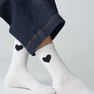 OPUS Socke Yennis Heart Weiß Online Bestellen^Damen Accessoires