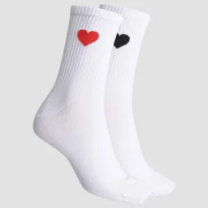 OPUS Socke Yennis Heart Weiß Online Bestellen^Damen Accessoires