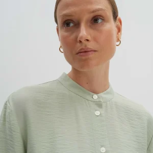 OPUS Stehkragenbluse Ziano Grün Online Bestellen^Damen Blusen