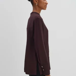 OPUS Stehkragenbluse Ziano Rot Online Bestellen^Damen Blusen