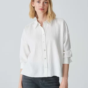 OPUS Streifenbluse Fredi Weiß Online Bestellen^Damen Blusen