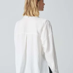OPUS Streifenbluse Fredi Weiß Online Bestellen^Damen Blusen