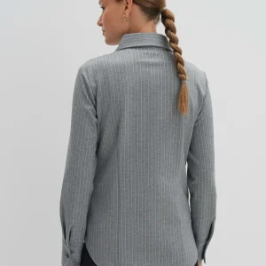 OPUS Streifenbluse Zmarta Grau Online Bestellen^Damen Blusen