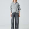 OPUS Strickjacke Darila Grau Online Bestellen^Damen Strick