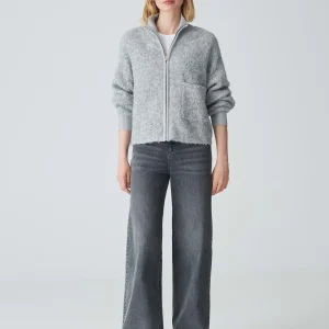 OPUS Strickjacke Darila Grau Online Bestellen^Damen Strick