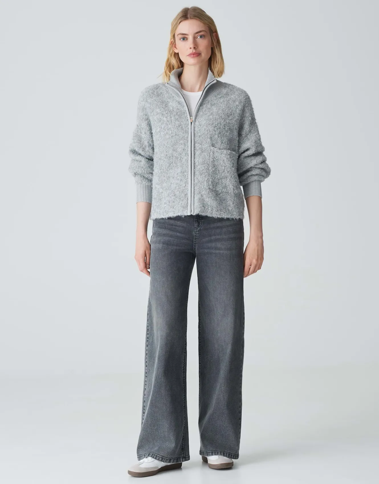 strickjacke_darila_grau_online_bestellen_0.webp OPUS Strickjacke Darila Grau Online Bestellen^Damen Strick