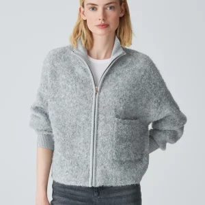 OPUS Strickjacke Darila Grau Online Bestellen^Damen Strick