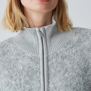 OPUS Strickjacke Darila Grau Online Bestellen^Damen Strick