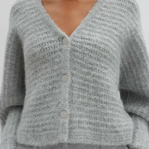 OPUS Strickjacke Timaria Grau Online Bestellen^Damen Strick