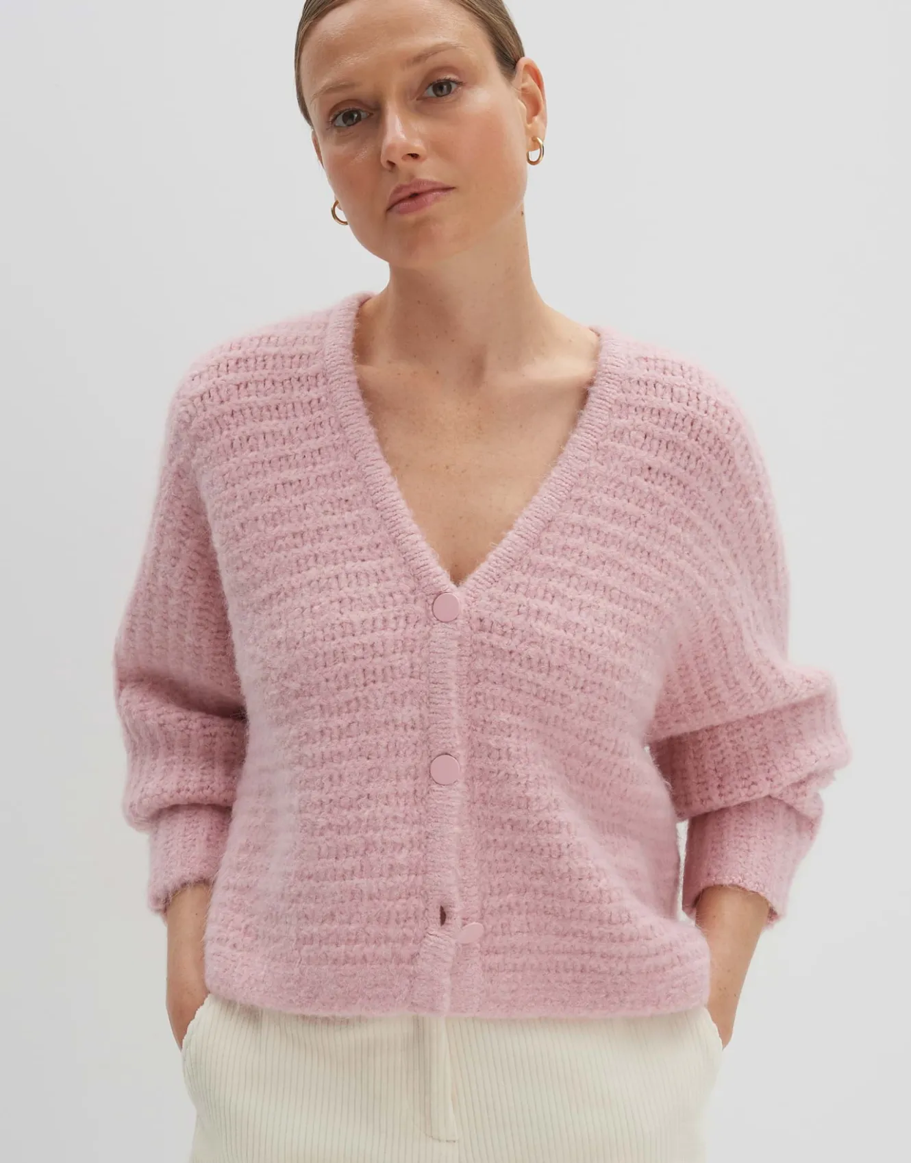 strickjacke_timaria_ros_online_bestellen_1.webp OPUS Strickjacke Timaria Rosé Online Bestellen^Damen Strick