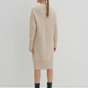OPUS Strickkleid Qiola Beige Online Bestellen^Damen Strick | Kleider
