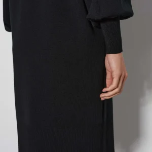 OPUS Strickkleid Quarisi Schwarz Online Bestellen^Damen Kleider