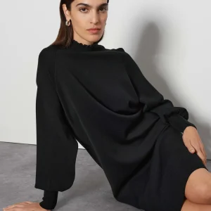 OPUS Strickkleid Quarisi Schwarz Online Bestellen^Damen Kleider