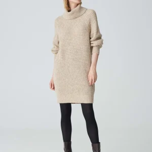 OPUS Strickkleid Wakya Beige Online Bestellen^Damen Strick | Kleider