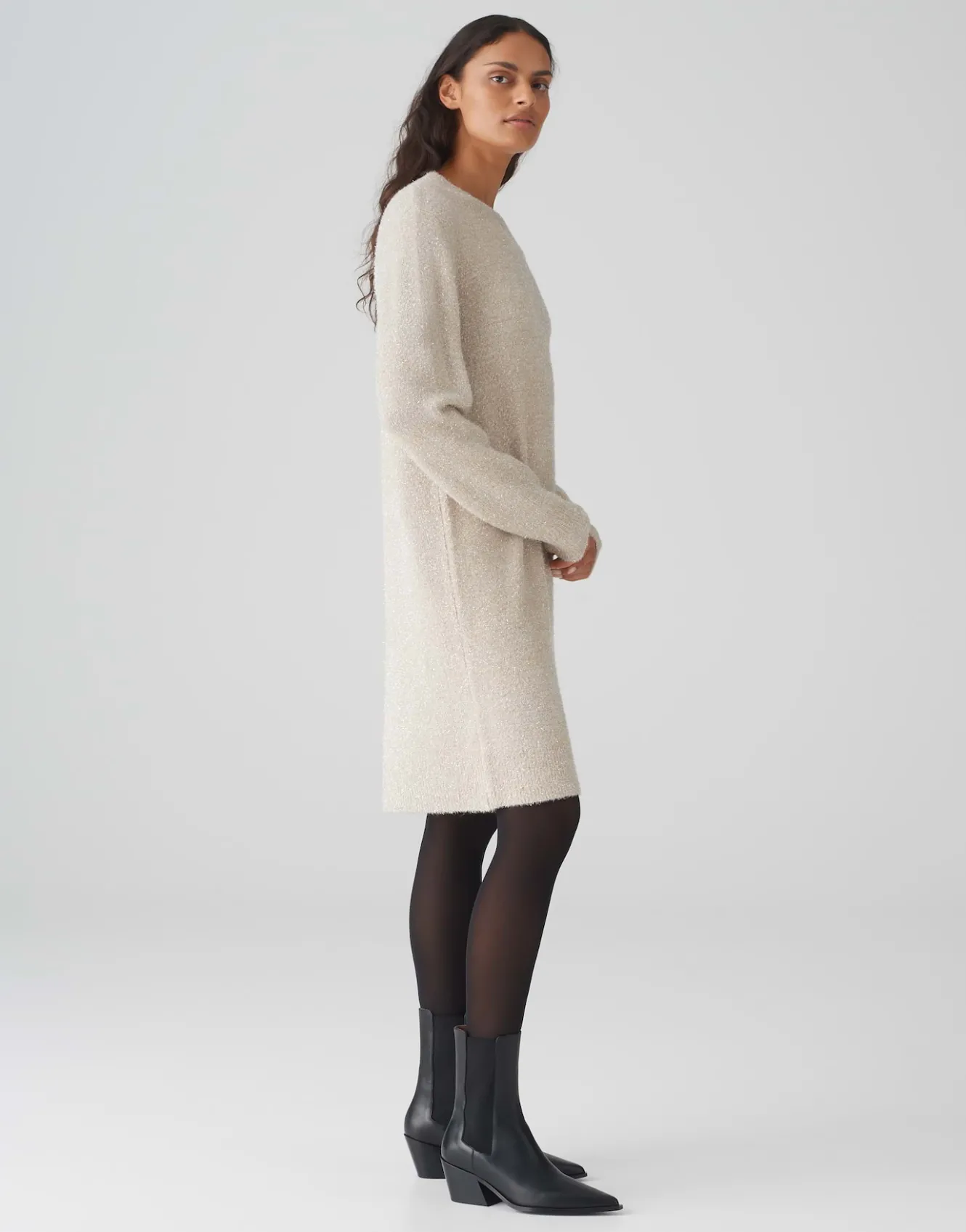 strickkleid_waletta_beige_online_bestellen_3.webp OPUS Strickkleid Waletta Beige Online Bestellen^Damen Kleider
