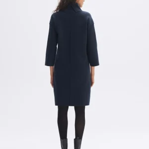 OPUS Strickkleid Wingela Blau Online Bestellen^Damen Kleider
