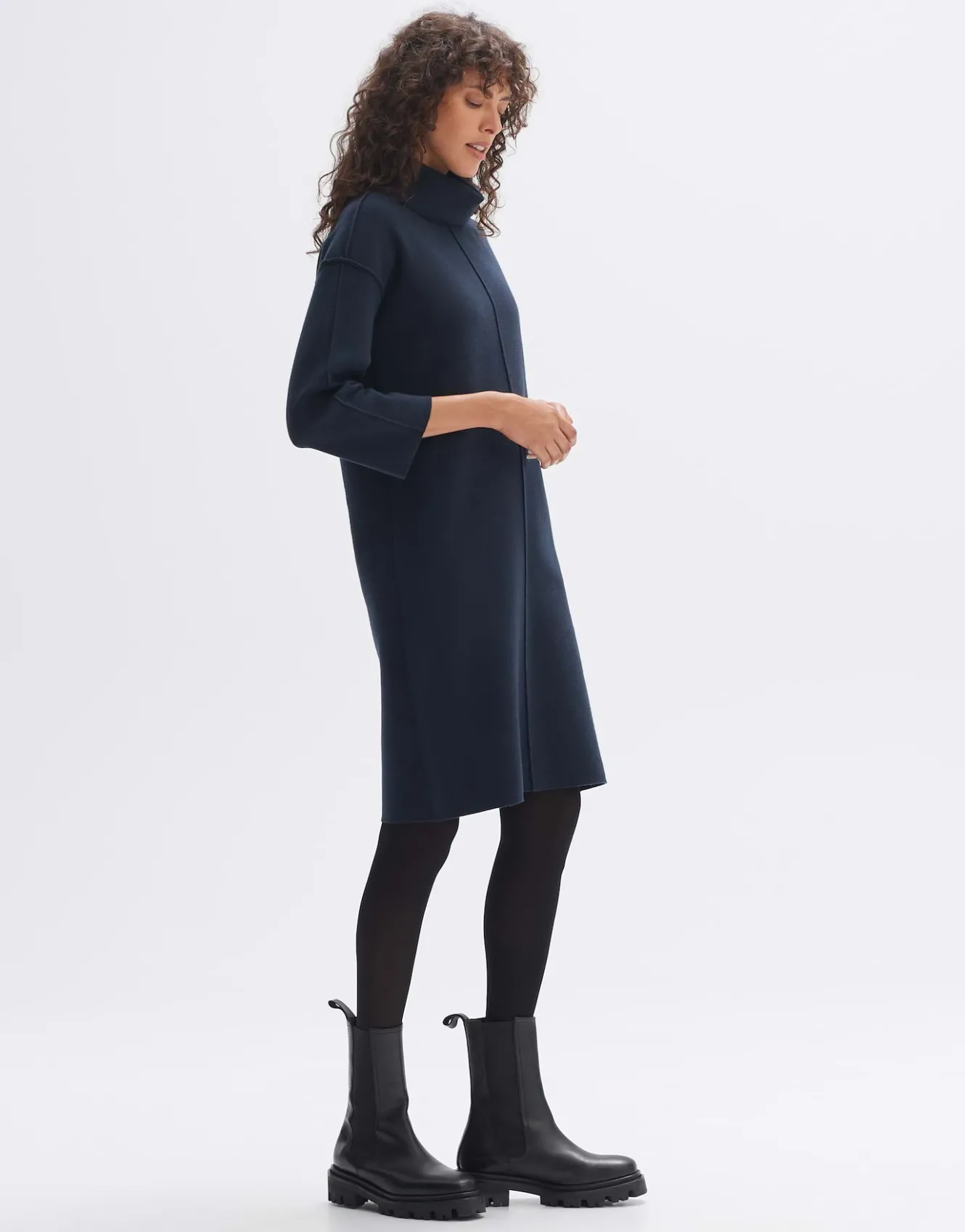 strickkleid_wingela_blau_online_bestellen_3.webp OPUS Strickkleid Wingela Blau Online Bestellen^Damen Kleider