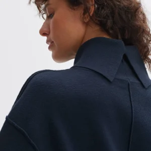 OPUS Strickkleid Wingela Blau Online Bestellen^Damen Kleider