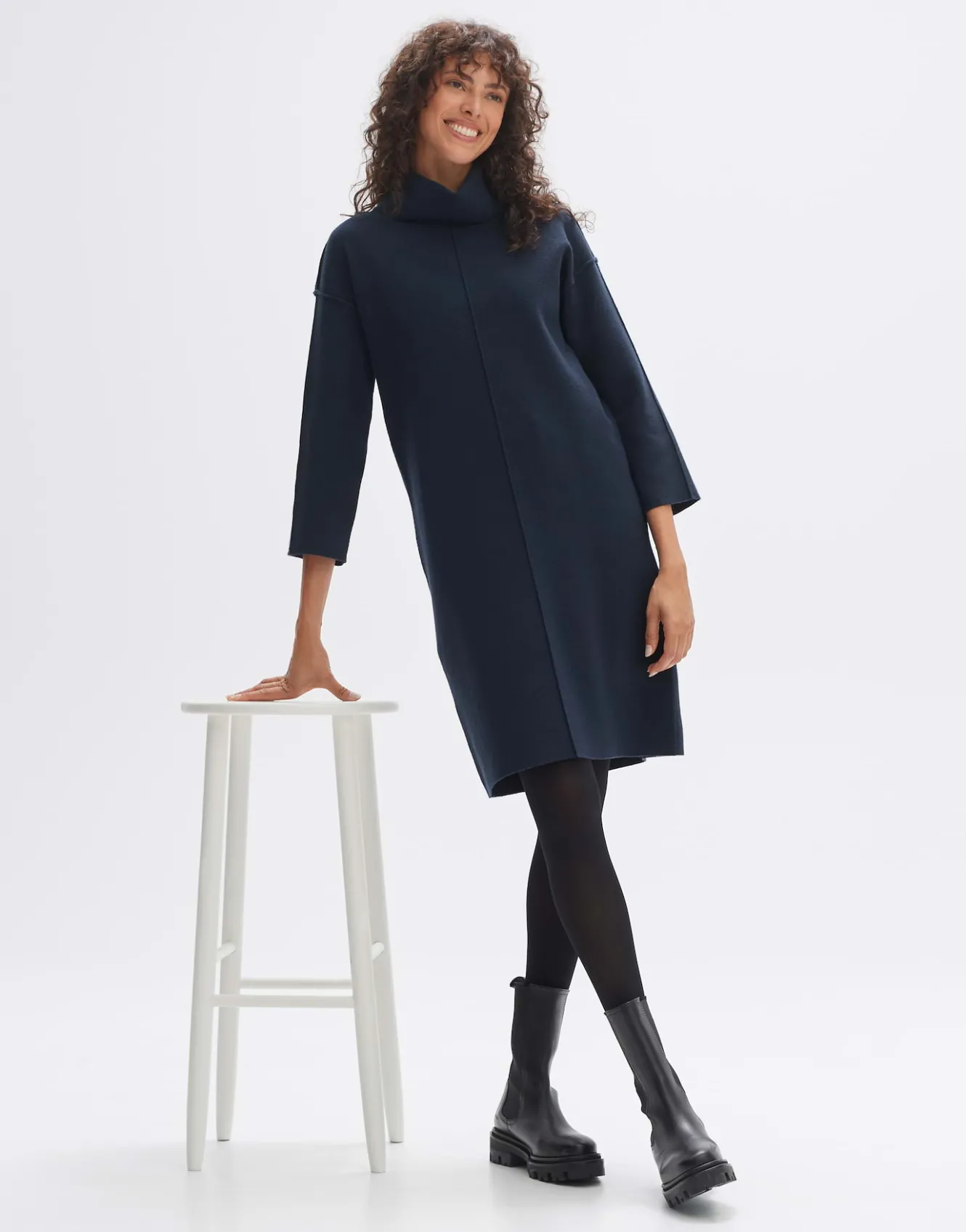 strickkleid_wingela_blau_online_bestellen_7.webp OPUS Strickkleid Wingela Blau Online Bestellen^Damen Kleider