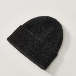 OPUS Strickmütze Blinny Cap Schwarz Online Bestellen^Damen Accessoires