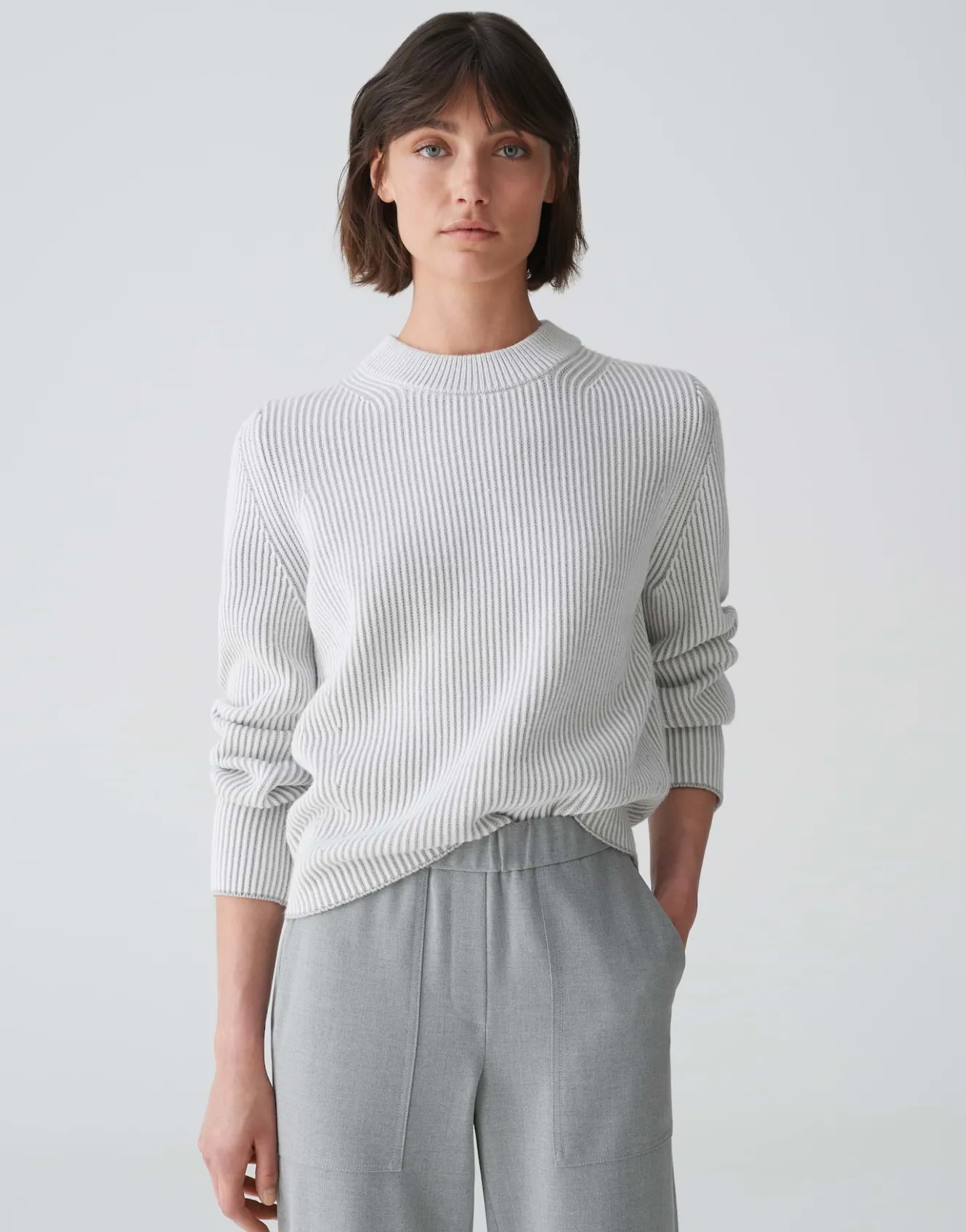 strickpullover_padollo_grau_online_bestellen_1.webp OPUS Strickpullover Padollo Grau Online Bestellen^Damen Strick