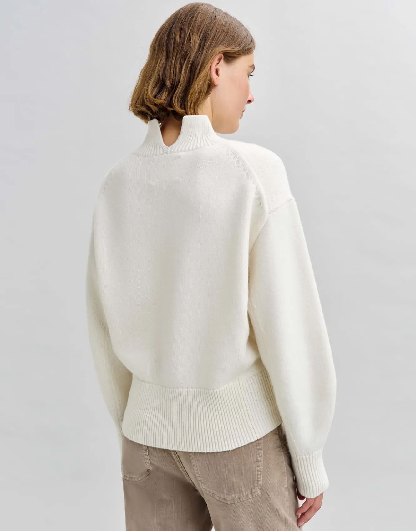 strickpullover_pandini_wei_online_bestellen_2.webp OPUS Strickpullover Pandini Weiß Online Bestellen^Damen Strick