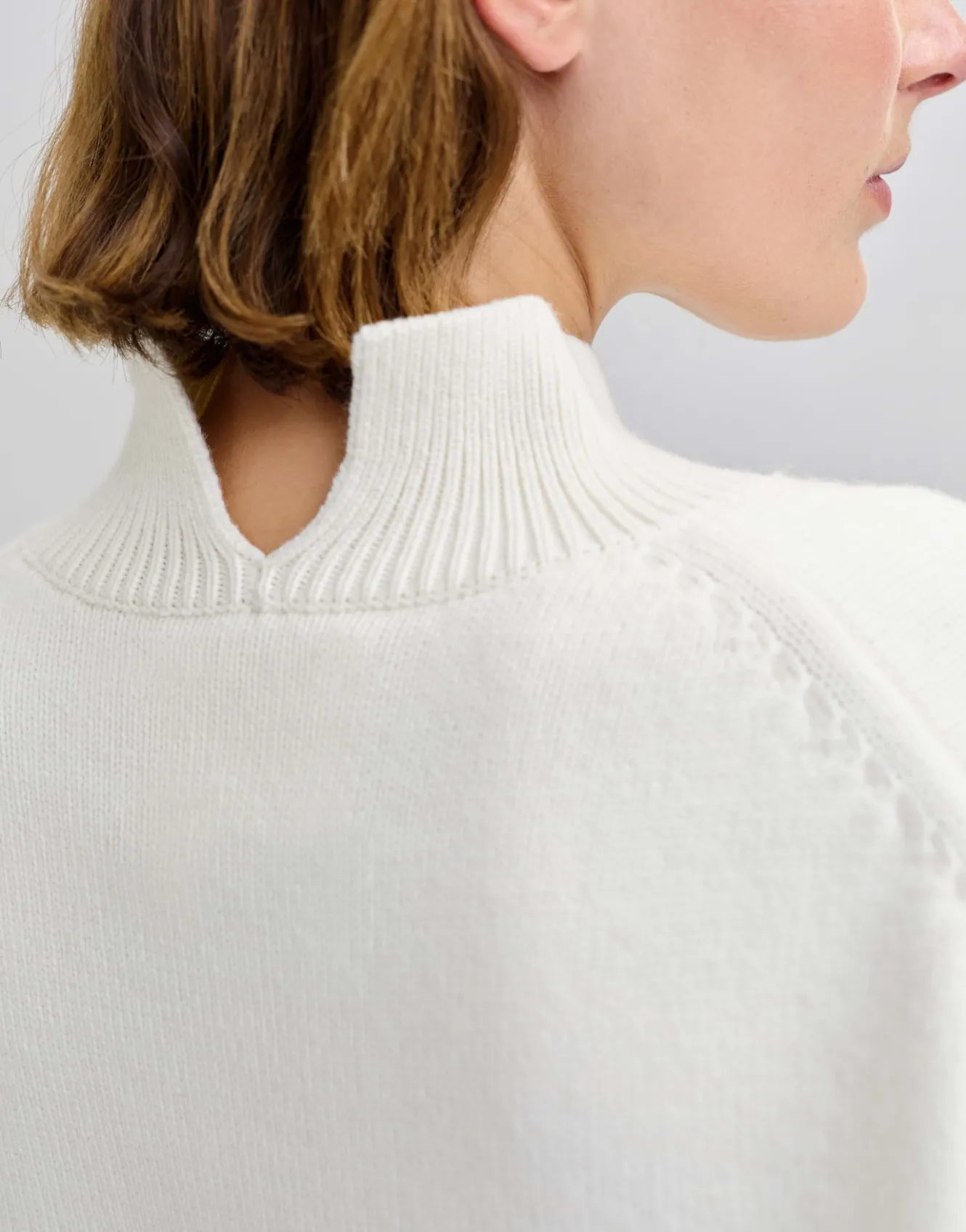 strickpullover_pandini_wei_online_bestellen_3.webp OPUS Strickpullover Pandini Weiß Online Bestellen^Damen Strick