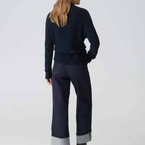 OPUS Strickpullover Panwerp Blau Online Bestellen^Damen Strick