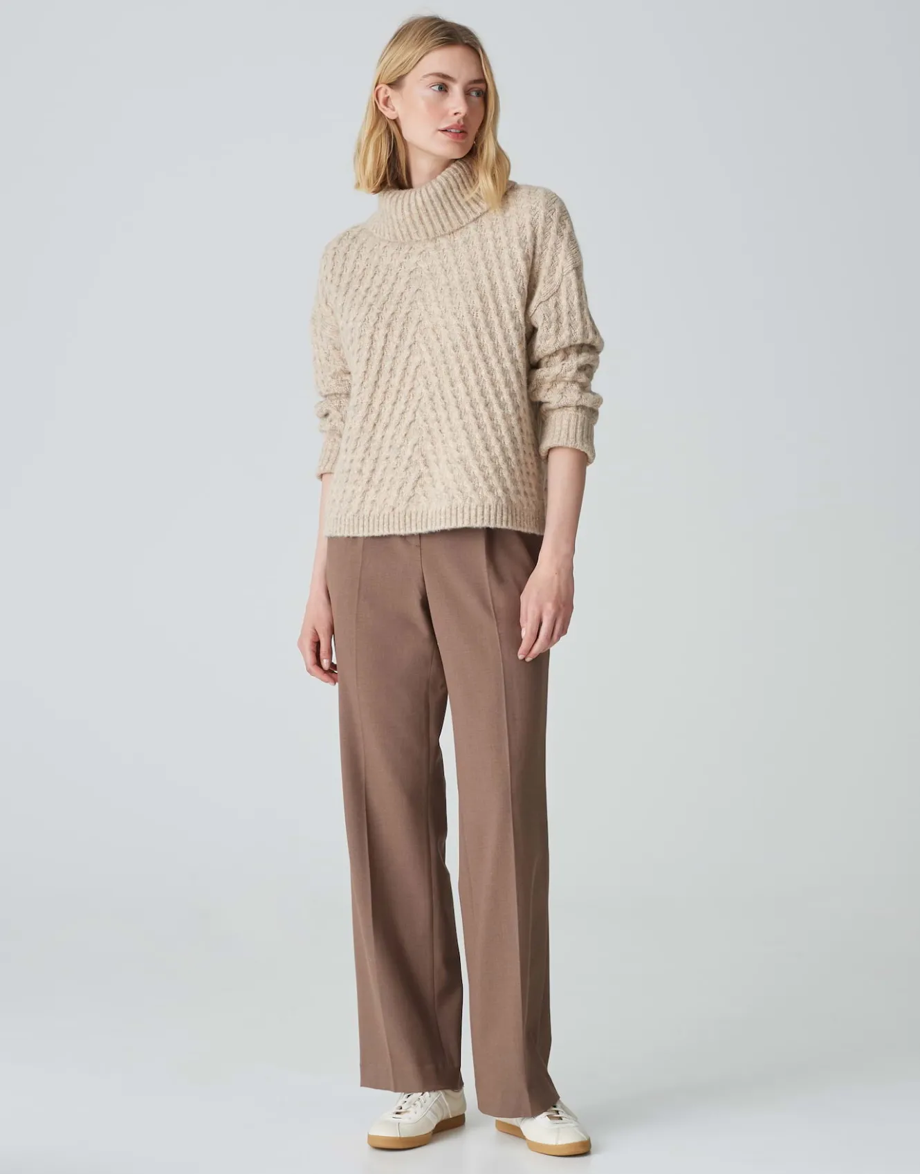strickpullover_plinea_beige_online_bestellen_0.webp OPUS Strickpullover Plinea Beige Online Bestellen^Damen Strick