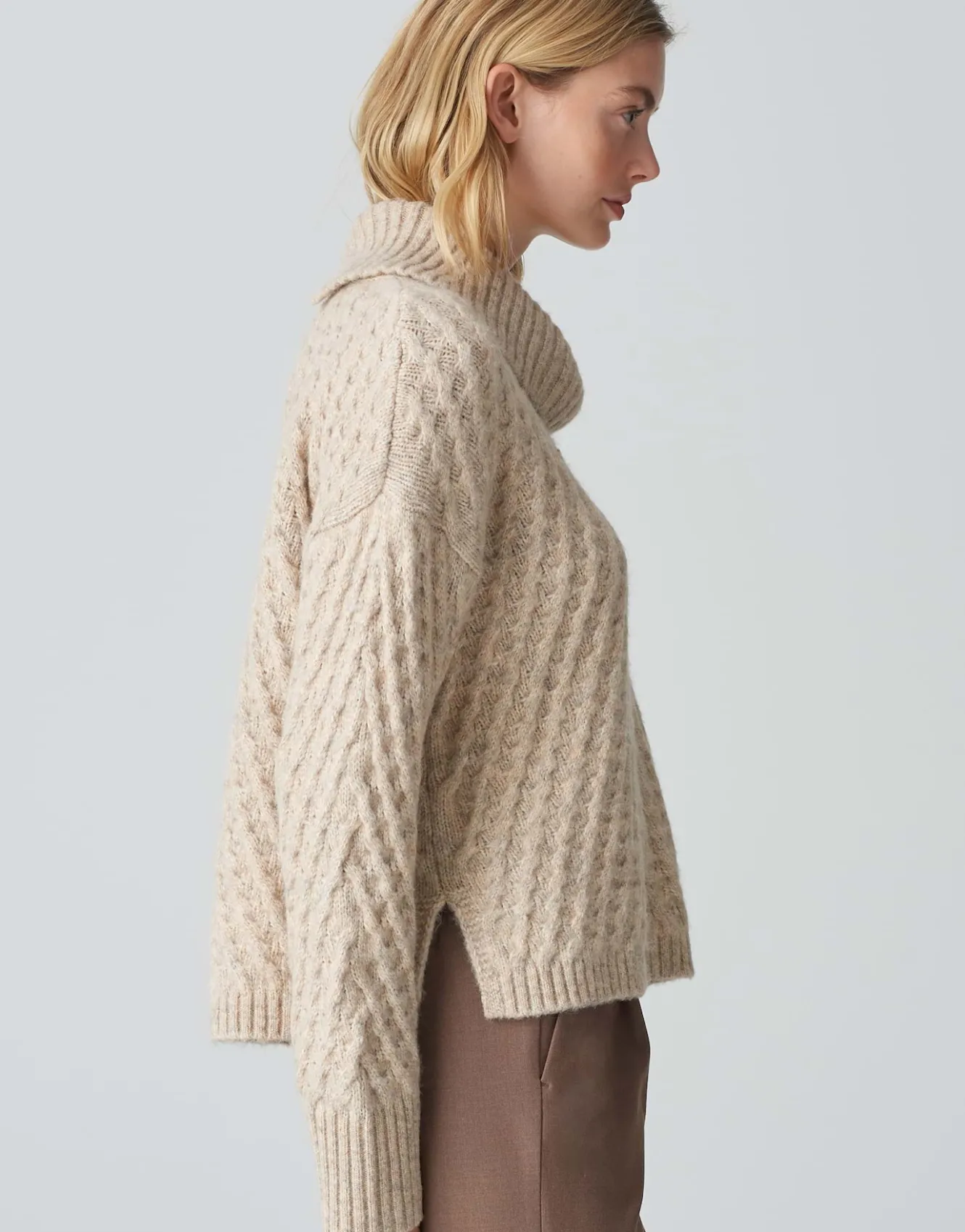 strickpullover_plinea_beige_online_bestellen_3.webp OPUS Strickpullover Plinea Beige Online Bestellen^Damen Strick
