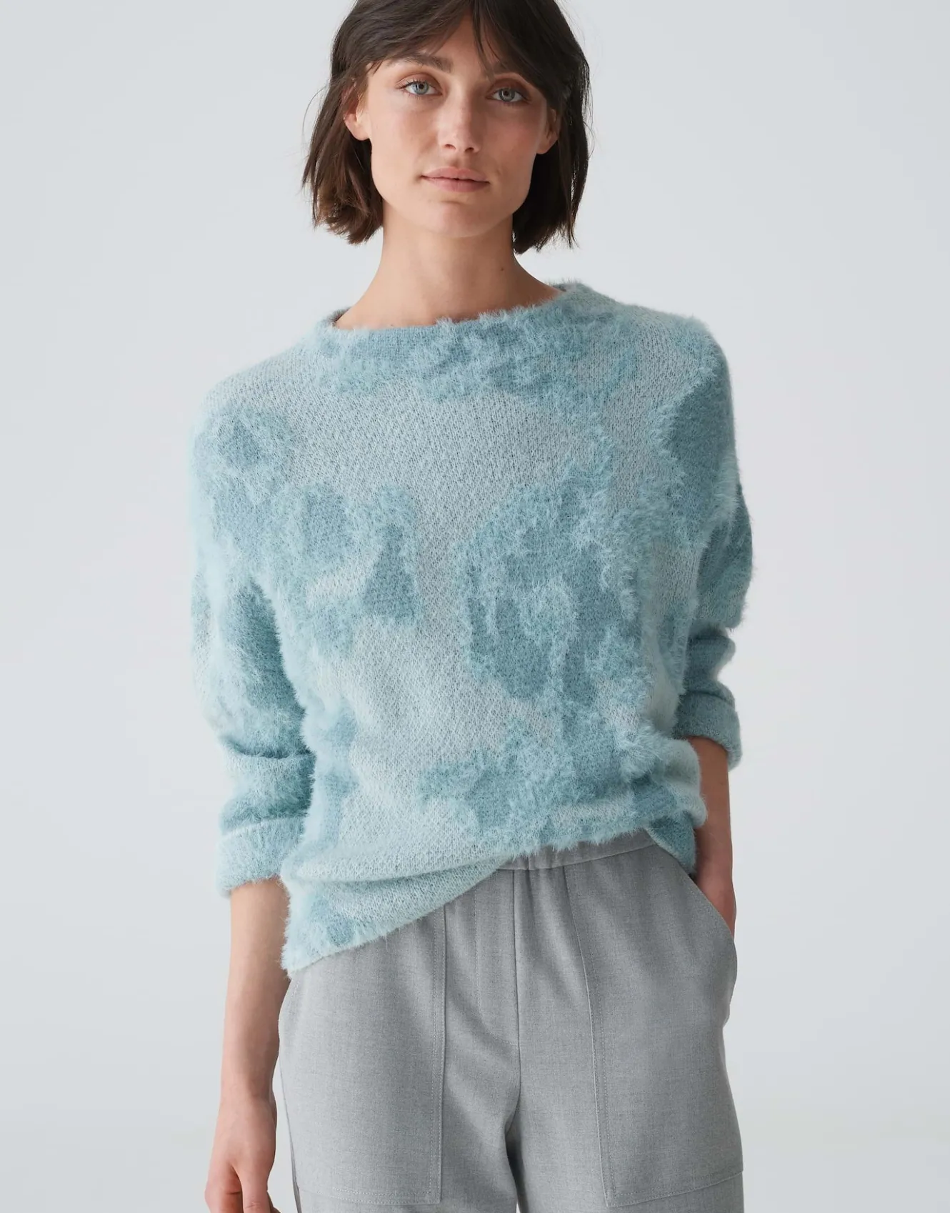 strickpullover_plumi_blau_online_bestellen_1.webp OPUS Strickpullover Plumi Blau Online Bestellen^Damen Strick