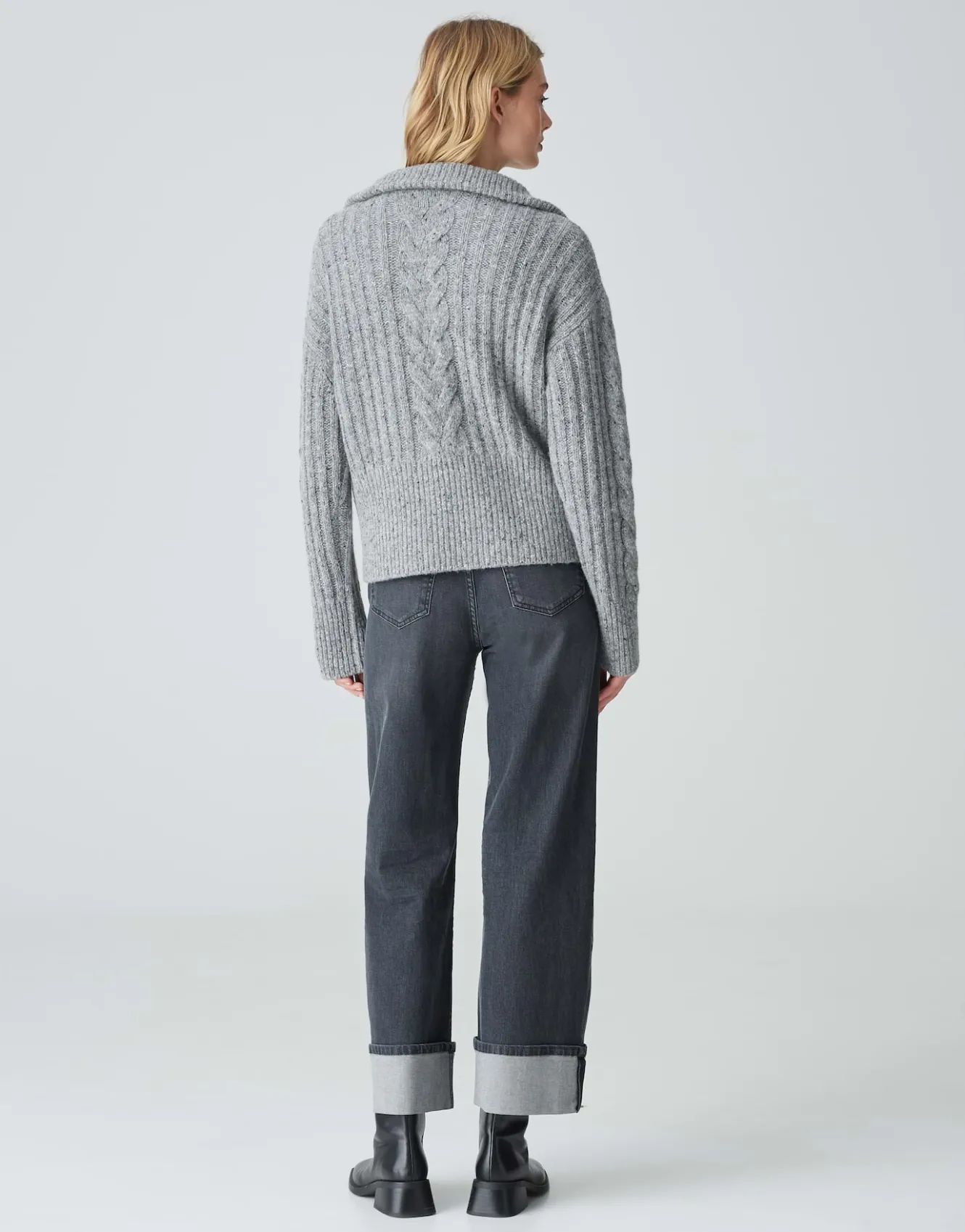 strickpullover_popfy_grau_online_bestellen_2.webp OPUS Strickpullover Popfy Grau Online Bestellen^Damen Strick