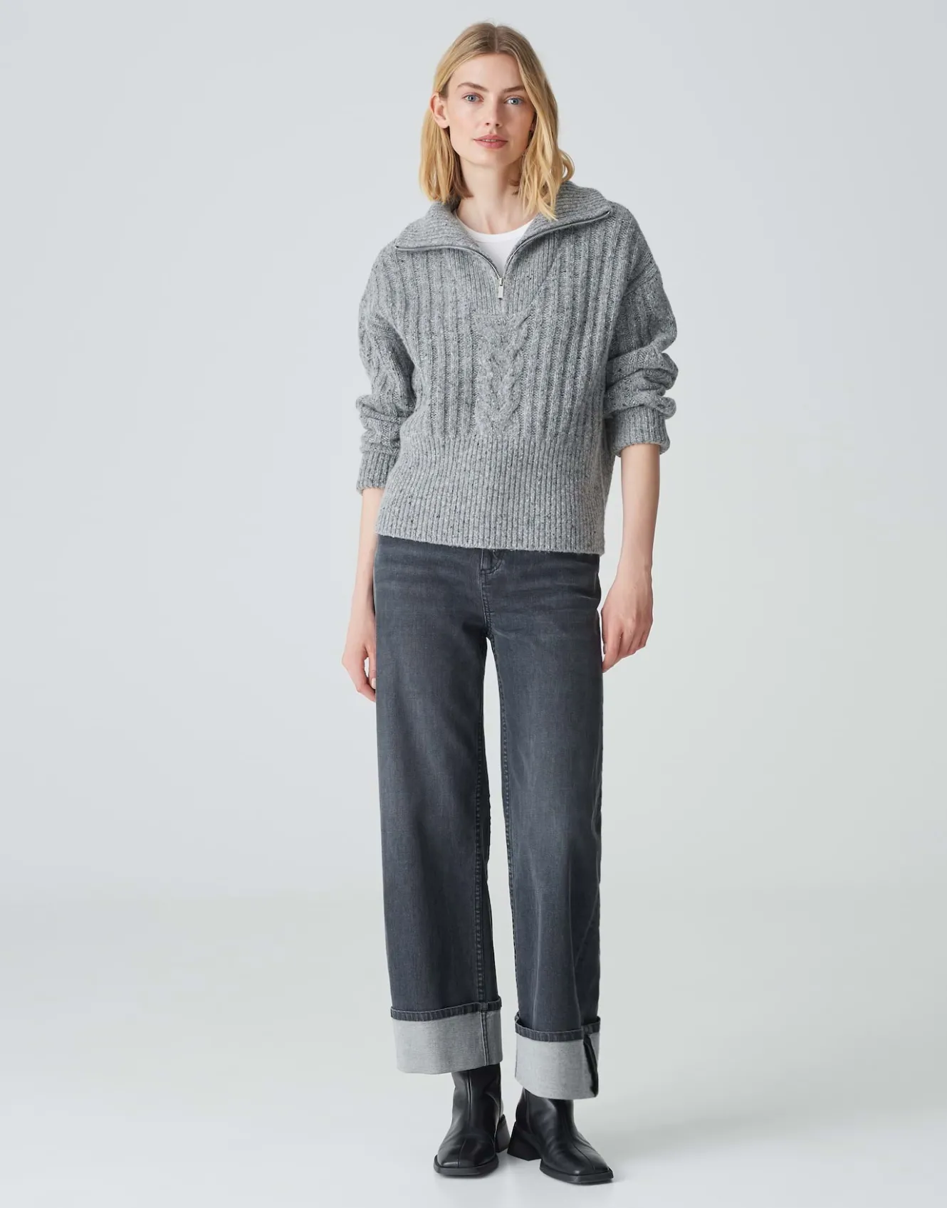 strickpullover_popfy_grau_online_bestellen_5.webp OPUS Strickpullover Popfy Grau Online Bestellen^Damen Strick