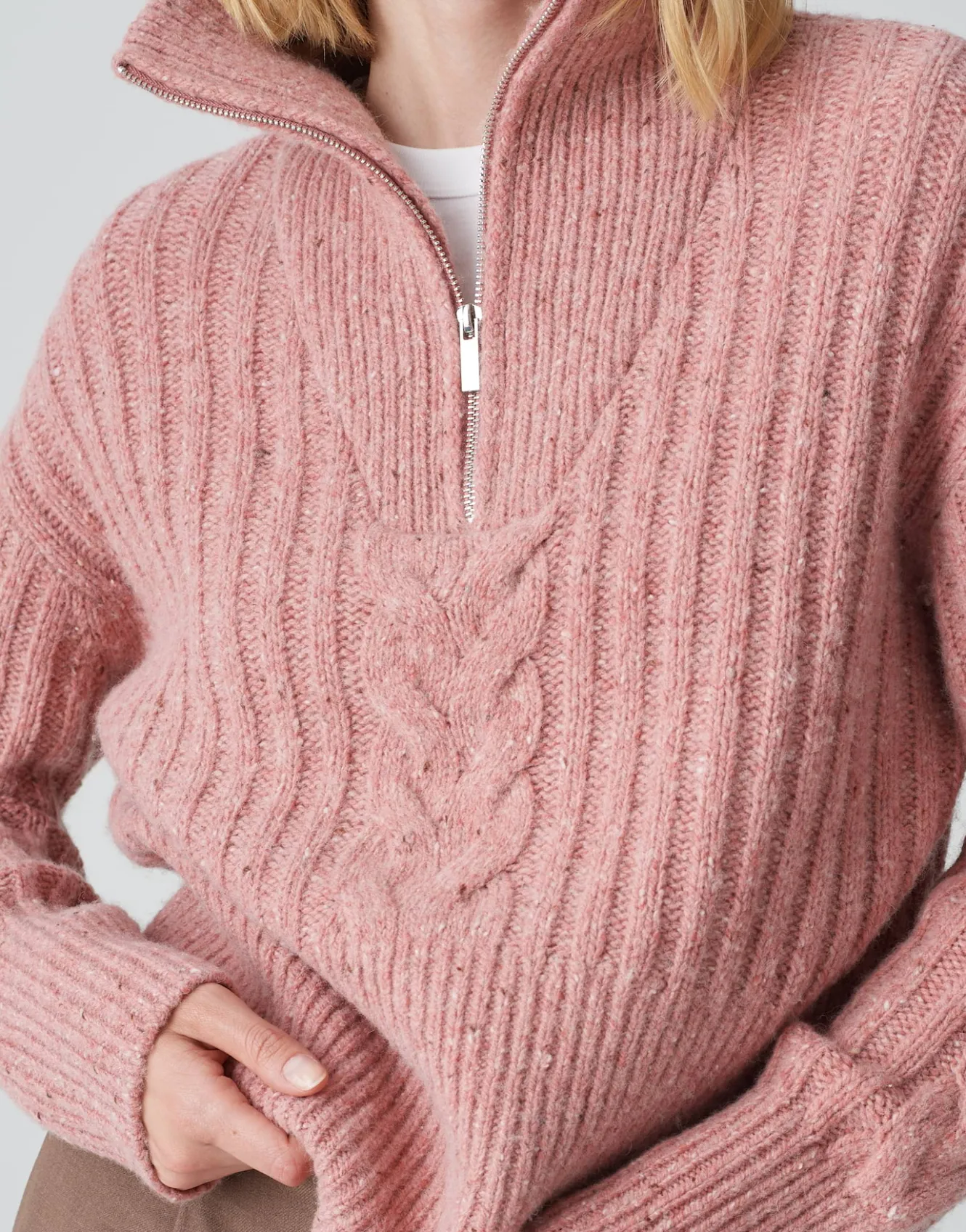 strickpullover_popfy_ros_online_bestellen_3.webp OPUS Strickpullover Popfy Rosé Online Bestellen^Damen Strick