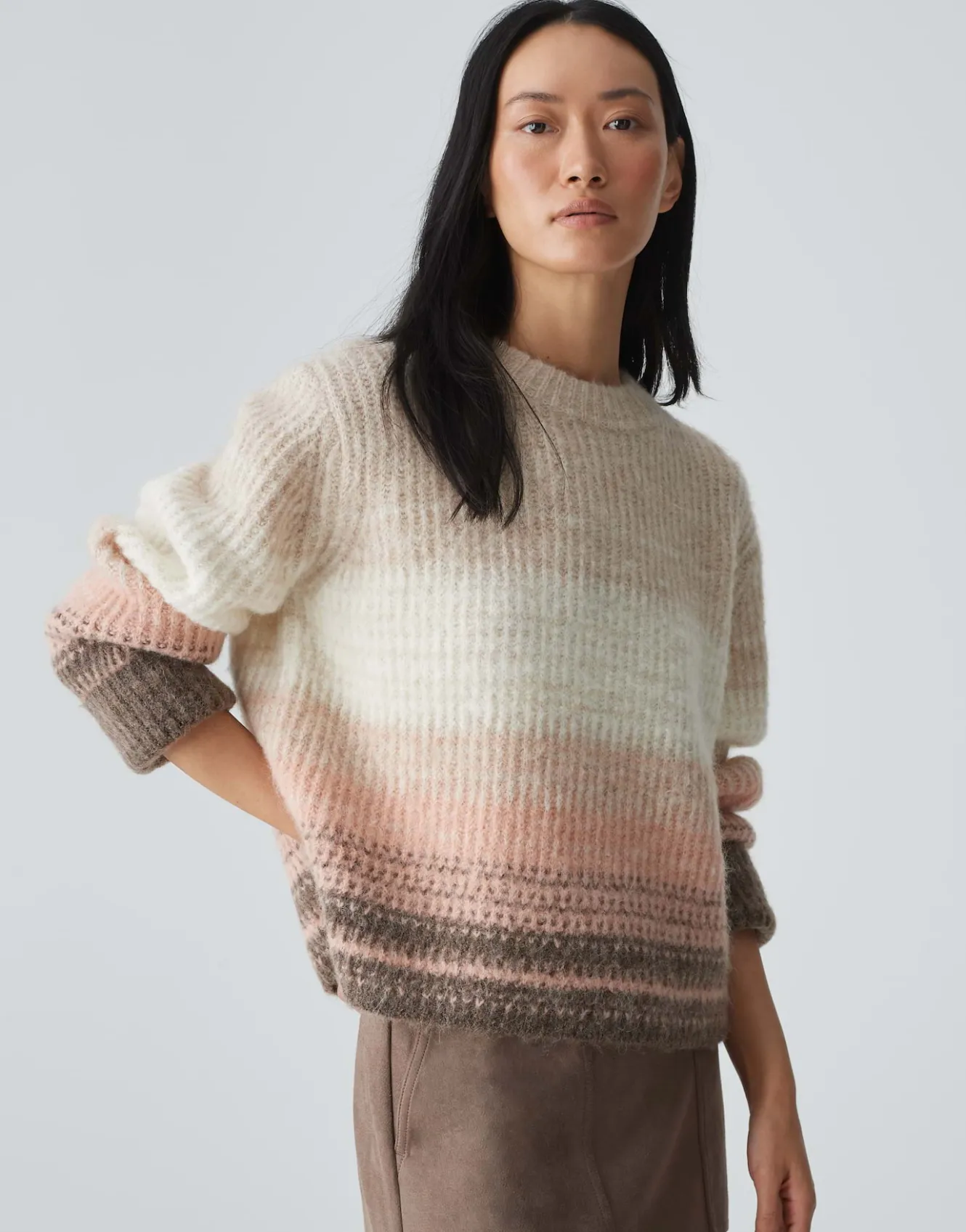 strickpullover_pradeta_ros_online_bestellen_1.webp OPUS Strickpullover Pradeta Rosé Online Bestellen^Damen Strick