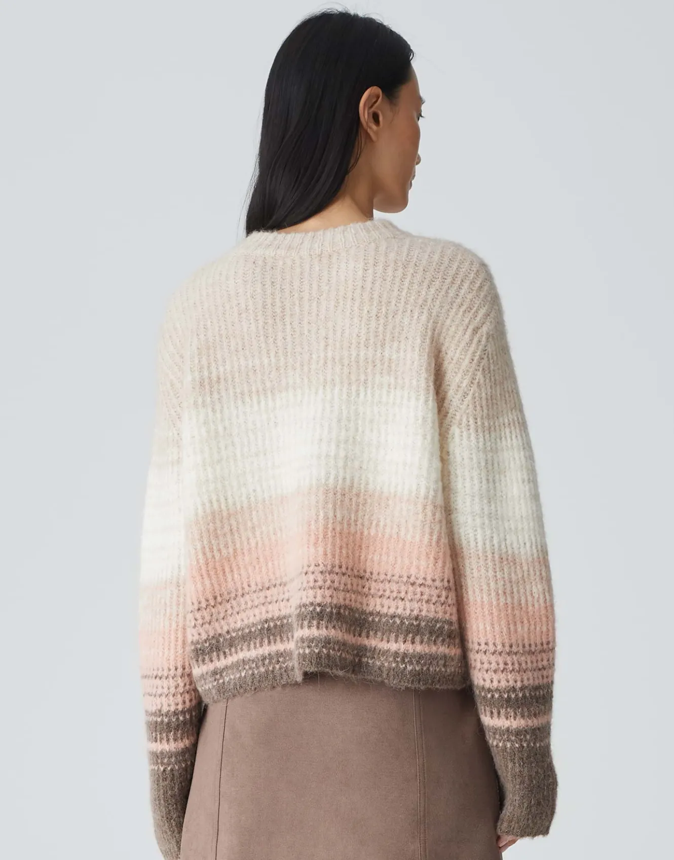 strickpullover_pradeta_ros_online_bestellen_2.webp OPUS Strickpullover Pradeta Rosé Online Bestellen^Damen Strick