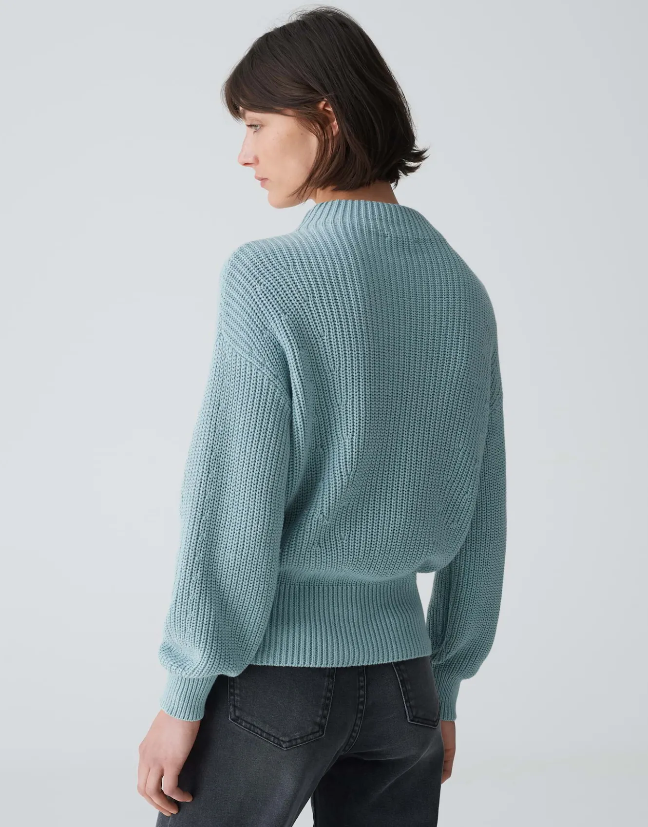 strickpullover_pufamo_blau_online_bestellen_2.webp OPUS Strickpullover Pufamo Blau Online Bestellen^Damen Strick
