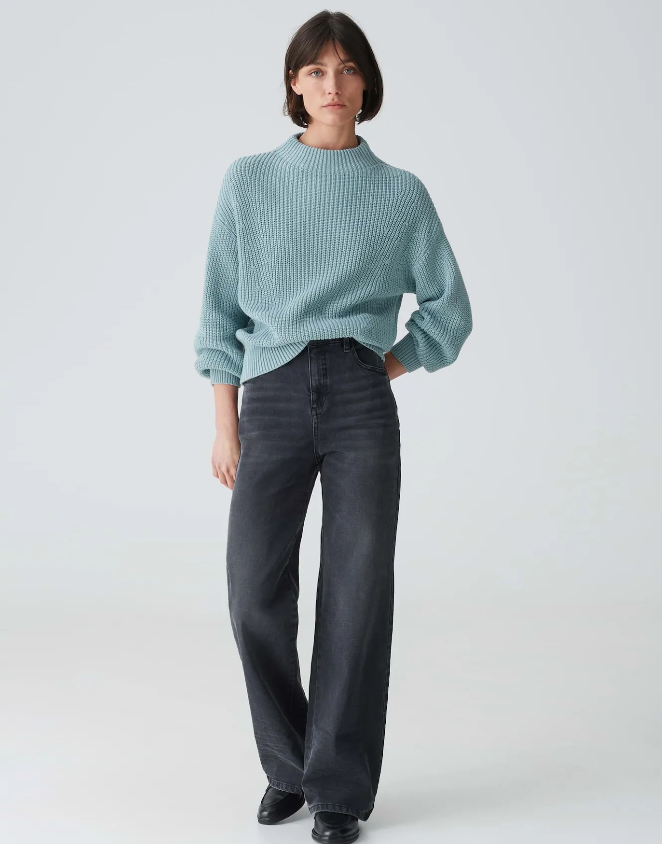 strickpullover_pufamo_blau_online_bestellen_5.webp OPUS Strickpullover Pufamo Blau Online Bestellen^Damen Strick