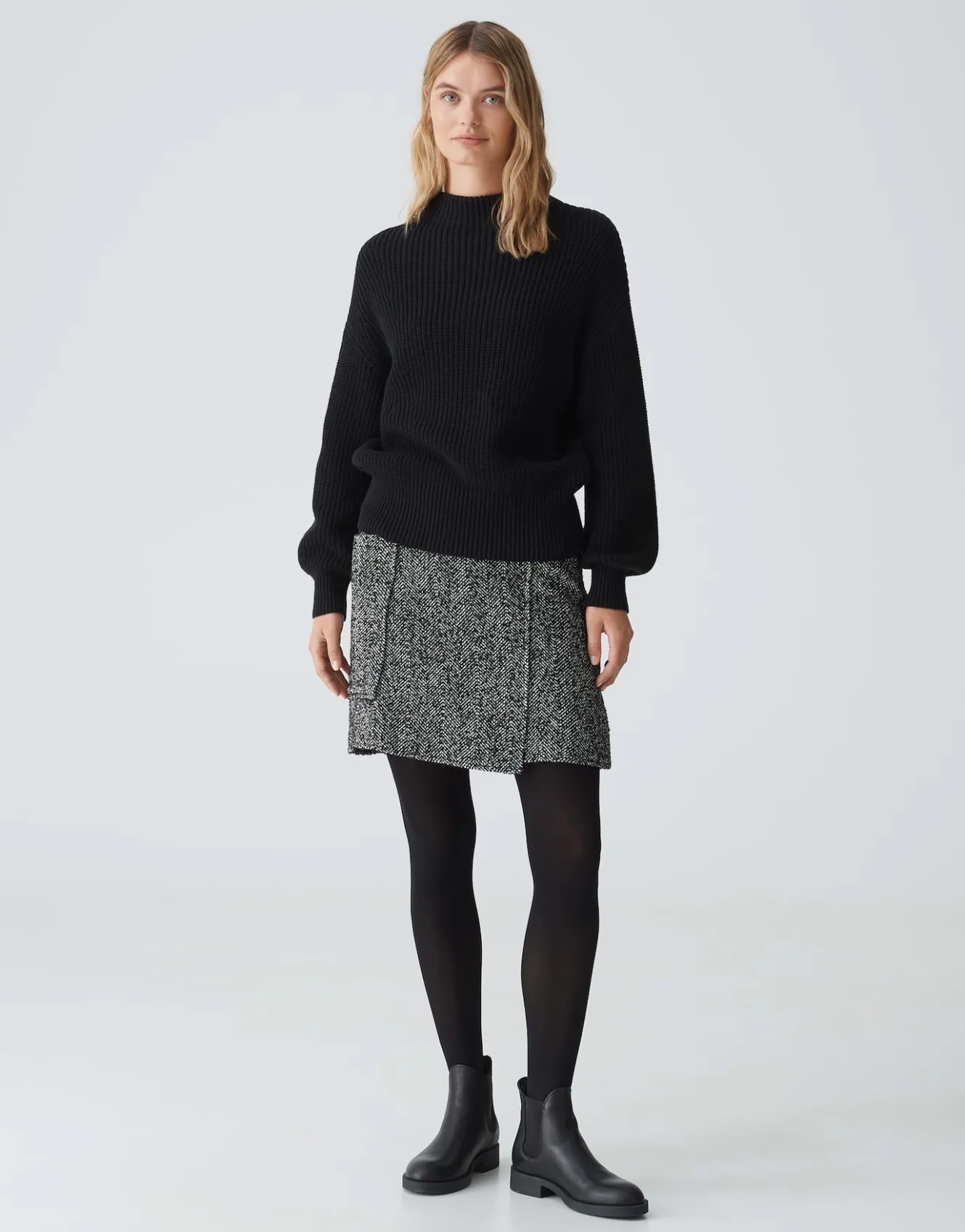 strickpullover_pufamo_schwarz_online_bestellen_0.webp OPUS Strickpullover Pufamo Schwarz Online Bestellen^Damen Strick