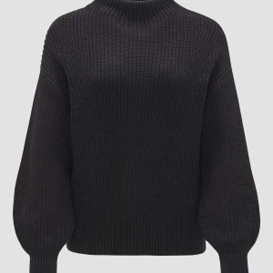 OPUS Strickpullover Pufamo Schwarz Online Bestellen^Damen Strick