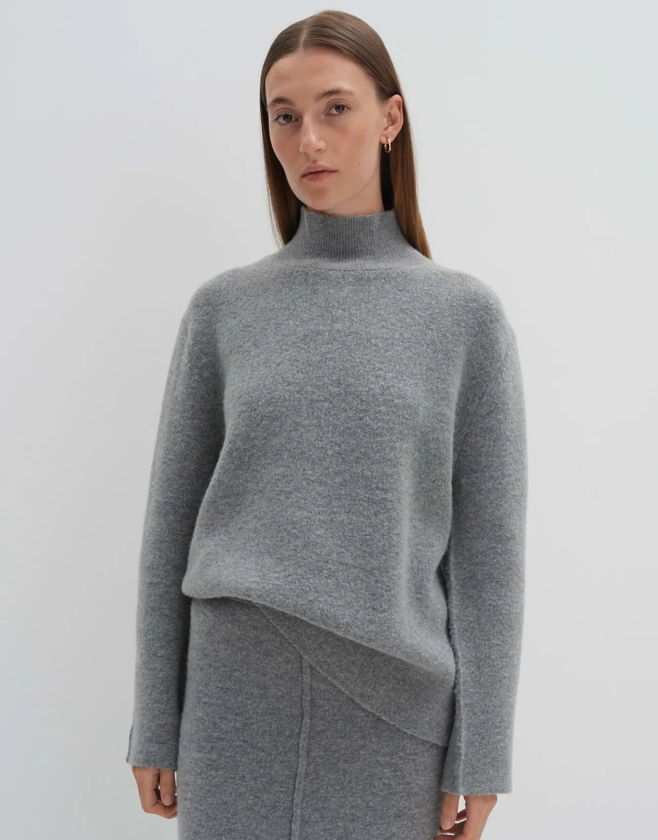 strickpullover_tadita_grau_online_bestellen_1.webp OPUS Strickpullover Tadita Grau Online Bestellen^Damen Strick