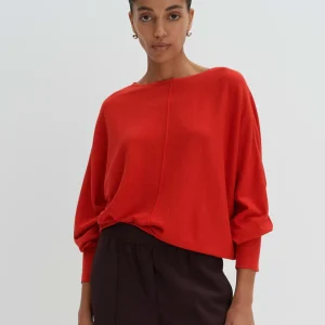 OPUS Strickpullover Taliya Detail Rot Online Bestellen^Damen Strick