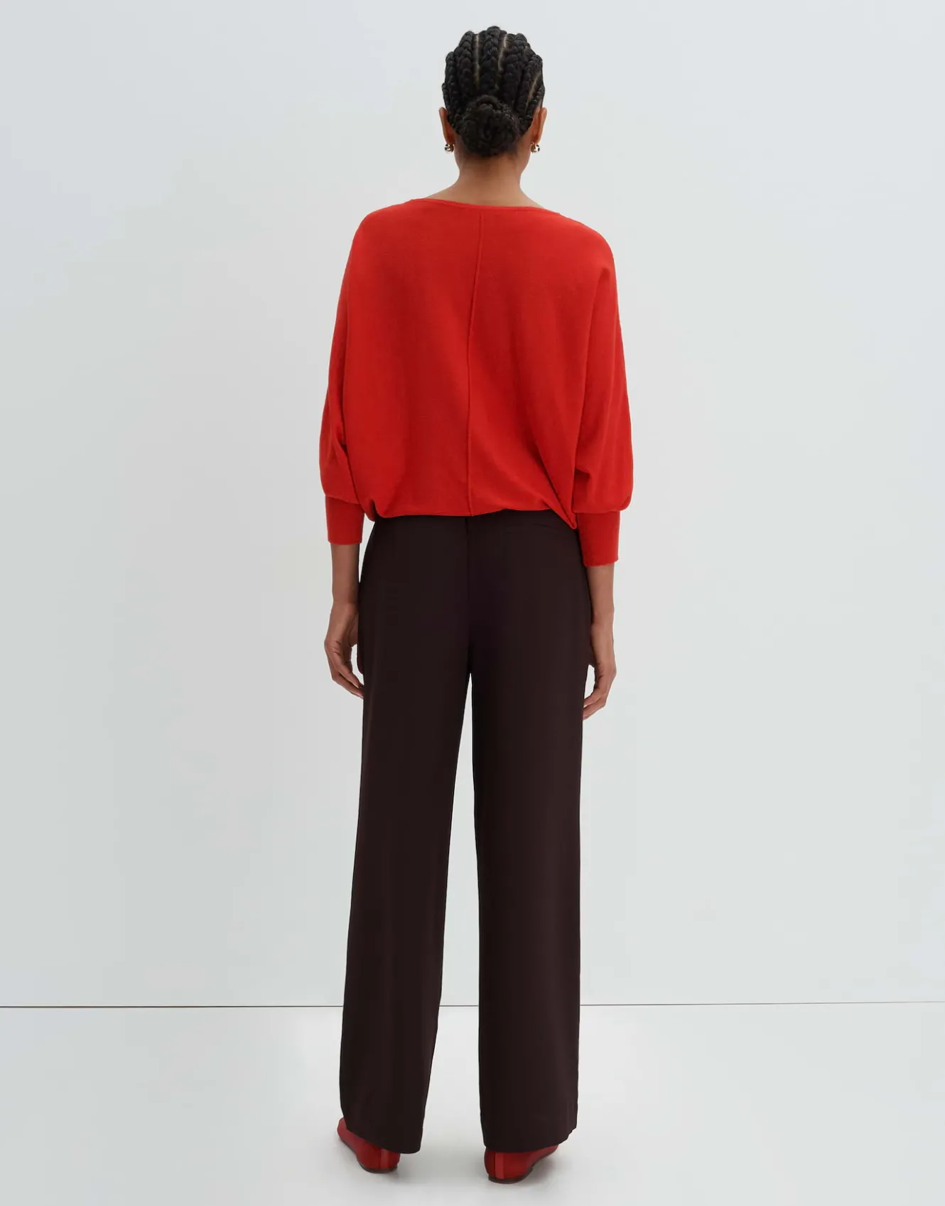 strickpullover_taliya_detail_rot_online_bestellen_2.webp OPUS Strickpullover Taliya Detail Rot Online Bestellen^Damen Strick