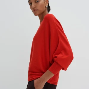 OPUS Strickpullover Taliya Detail Rot Online Bestellen^Damen Strick